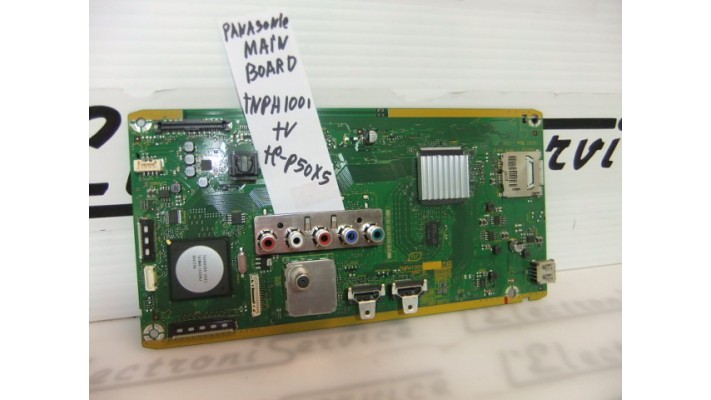 Panasonic TC-P50X5 module main  board 